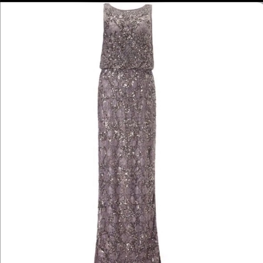 Aidan Mattox embellished gown